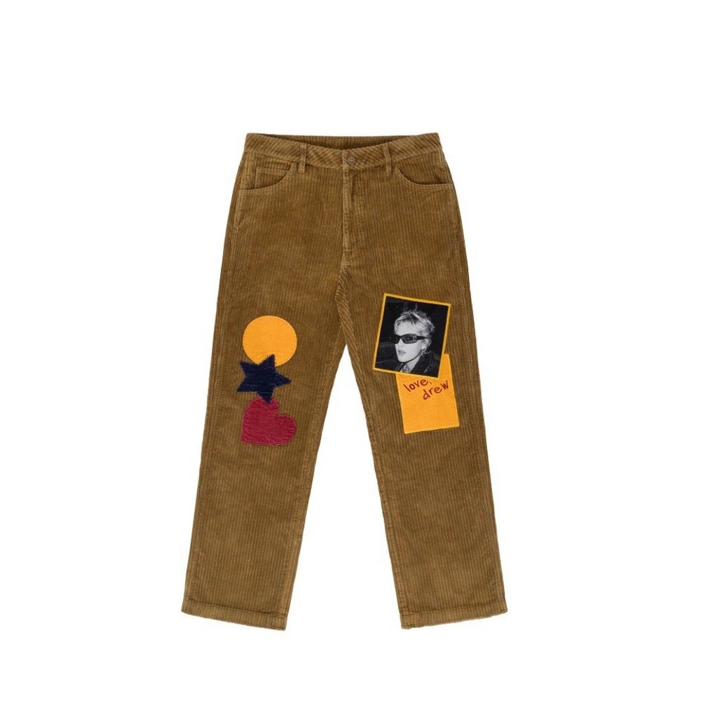 Drew House DB distressed corduroy pant  Brown Size 26 …b37